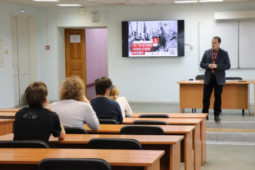 Студенты ХИИК приняли участие в Международной акции "Уроки Второй мировой" Студенты ХИИК приняли участие в Международной акции "Уроки Второй мировой"