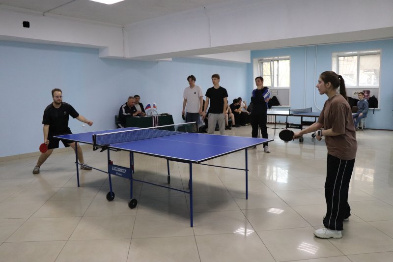 Итоги соревнований по настольному теннису